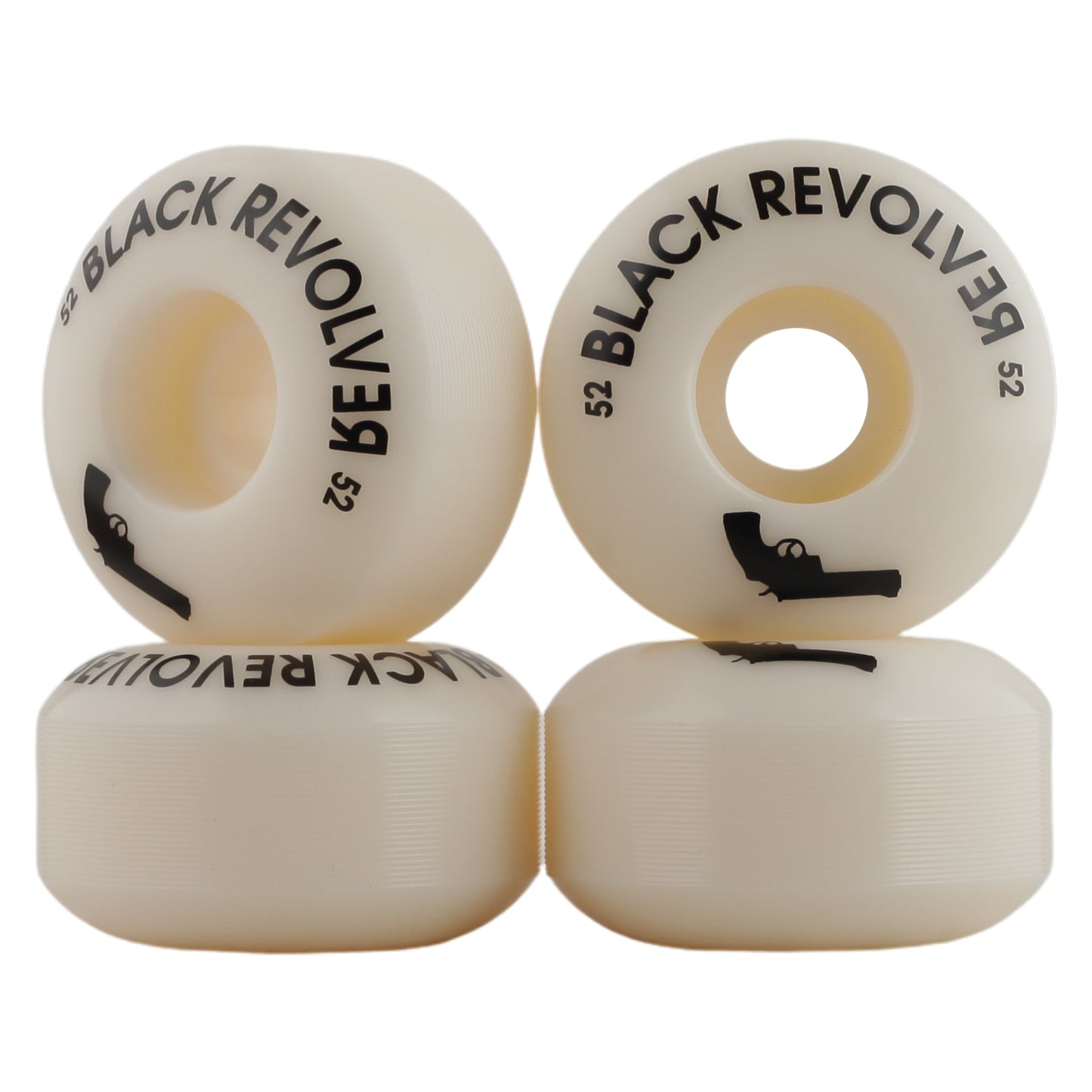 Classic Revolver White Wheels 52mm | 54mm