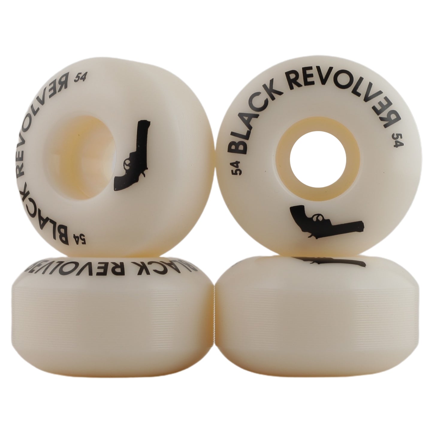 Classic Revolver White Wheels 52mm | 54mm